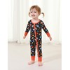 BambooBud Baby Boy Girl Zipper Footies Pajamas Christmas Sleep OnePiece