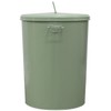 MARKSON 20 Gallon Metal Trash Can with Lid Outdoor Galvanized