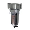MID FLOW PARTICULATE FILTER/WATER TRAP FOR AIR COMPRESSOR COMPRESSED AIR