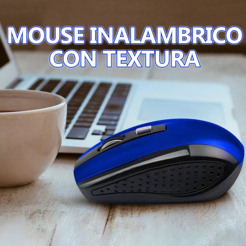EGTMA Mouse Inalámbrico 5 Niveles Seguimiento Óptico Ergonomico