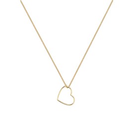 Elli Necklace Women’s Heart Pendant Basic in 925 Sterling Silver, None