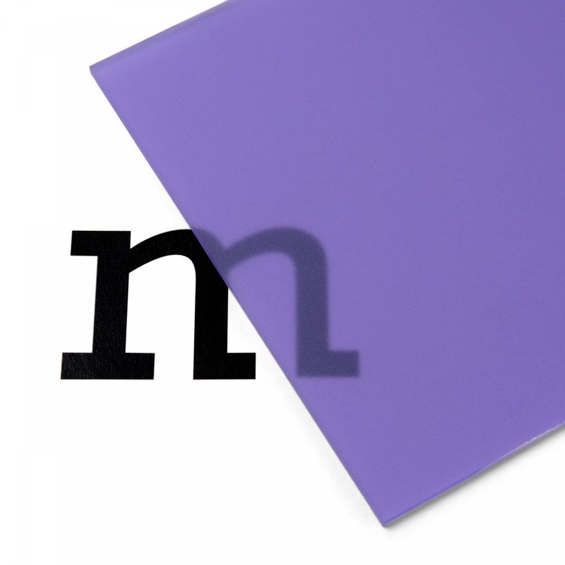 PLEXIGLAS® Satinice SC Coloured, Satin on One Side, Versatile Acrylic