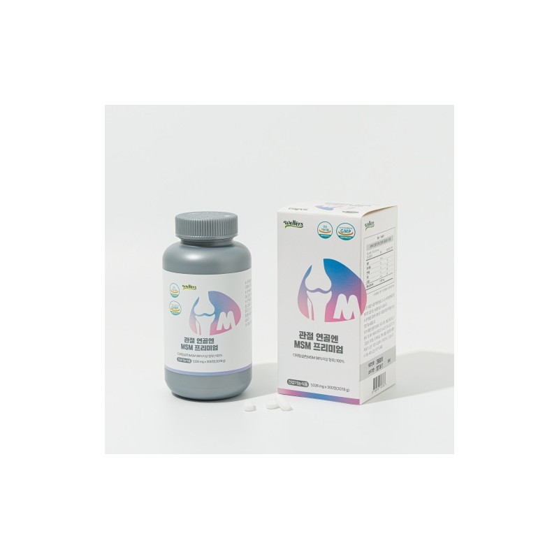 Wellus Joint Cartilage MSM Premium 1026mg 300 Tablets / 웰러스