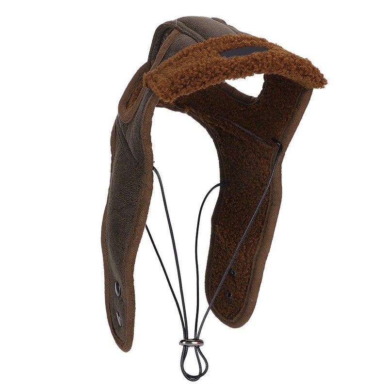 Pet Small and Mediumsized Dog Autumn and Winter Pilot Hat