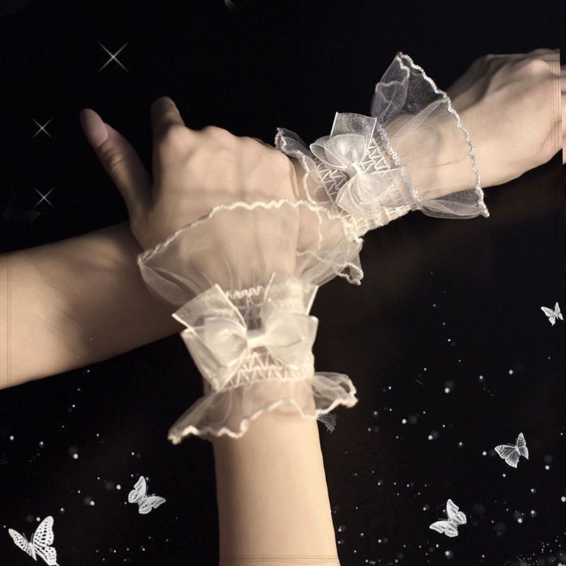 VPbao Women's Fake Cuffs, Arm Decoration, Flare Cuffs, Pretty, Hollow