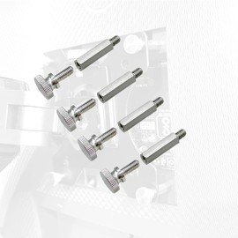 BLOOM SPIRITS vesa Screw Mount Stand, Monitor, Back, For Convex Spacer, Height 0.8 inches (20 mm), M4, M4 x 0.4 inches (10 mm), Set of 4