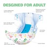 Landofgenie Adult Diapers for Men Diapers Medium Dinosaurs Printed Diapers