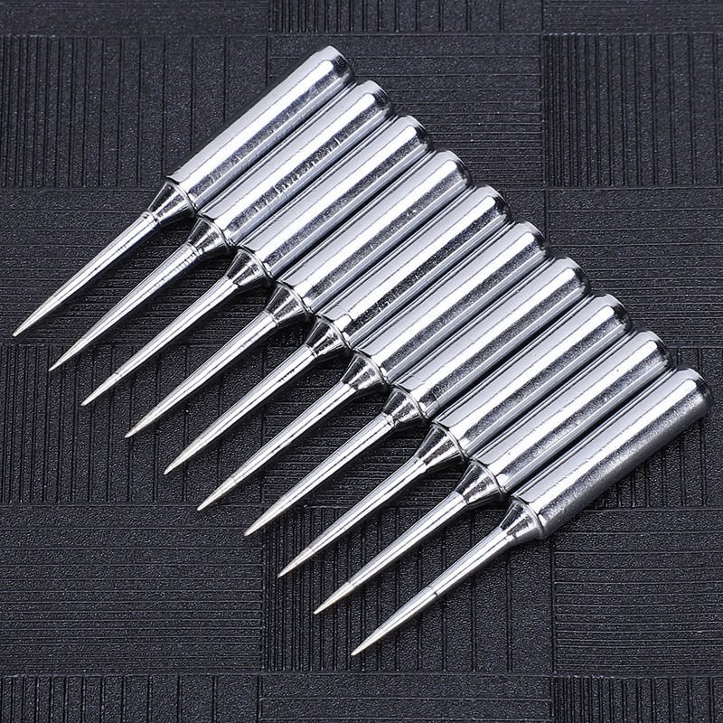 10pcs Lead Free Solder Iron Tip Set Soldering Iron Tip