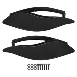 Baceyong 2 Pack Motorcycle Fairing Wind Deflectors Compatible with Harley Street Glide, Electra Glide and CVO Street Glide
