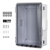 Animacyn ABS Electrical Junction Box, Ventilated Design, Cable Grommets, IP65