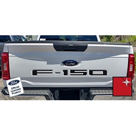 Decal Mods 2021-2025 Tailgate Insert Decals Letters Inlays Indent Stickers (Thin Decal) for Ford F150 (2021-2025) (Red Reflective [Reflects red]) - CR+R