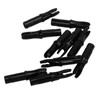100pcs Archery Arrow Nock Durable Plastic Insert Arrow Nocks Light