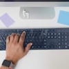 Weewooday 30 Pcs Universal Disposable Keyboard Protector Cover 0.025mm Wipeable