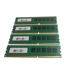 CMS 32GB (4X8GB) DDR3 12800 1600MHz ECC Non Registered DIMM Memory Ram Upgrade Compatible with HP/Compaq® ProLiant ML310e Gen8 v2 (G8) ECC UNBUFFERED - B90