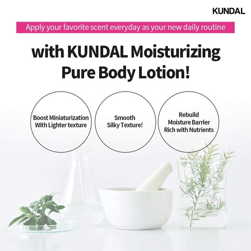 KUNDAL feuchtigkeit body lotion 500 ml (weiße moschus)