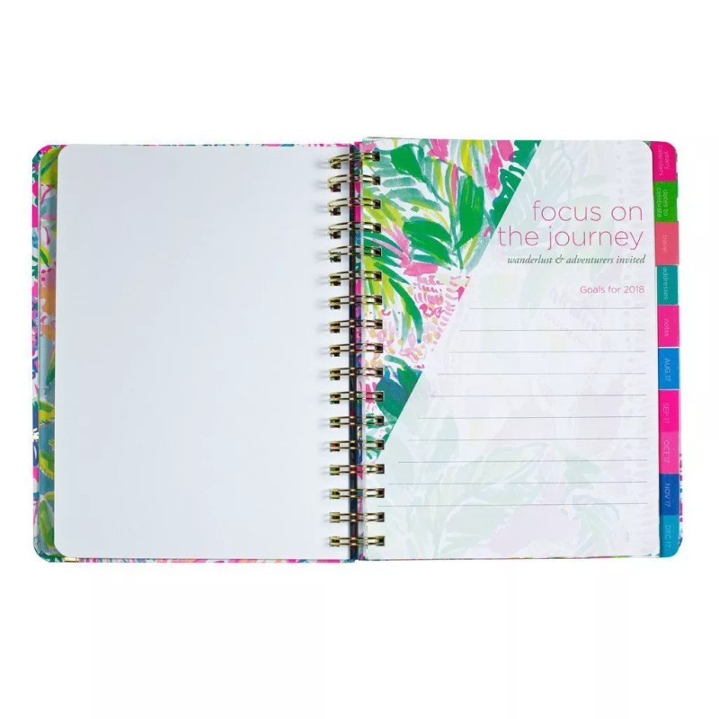 Gallery Leather LILLY PULITZER Agenda Planner Password Keeper Diary LARGE