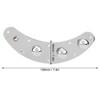 Electric Bass Control Plate Assembly Silver Guitar Musical Instrument Accessories