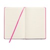 eBuyGB A6 Coloured Hardback Lined Paper Notebook, Pink 1301211
