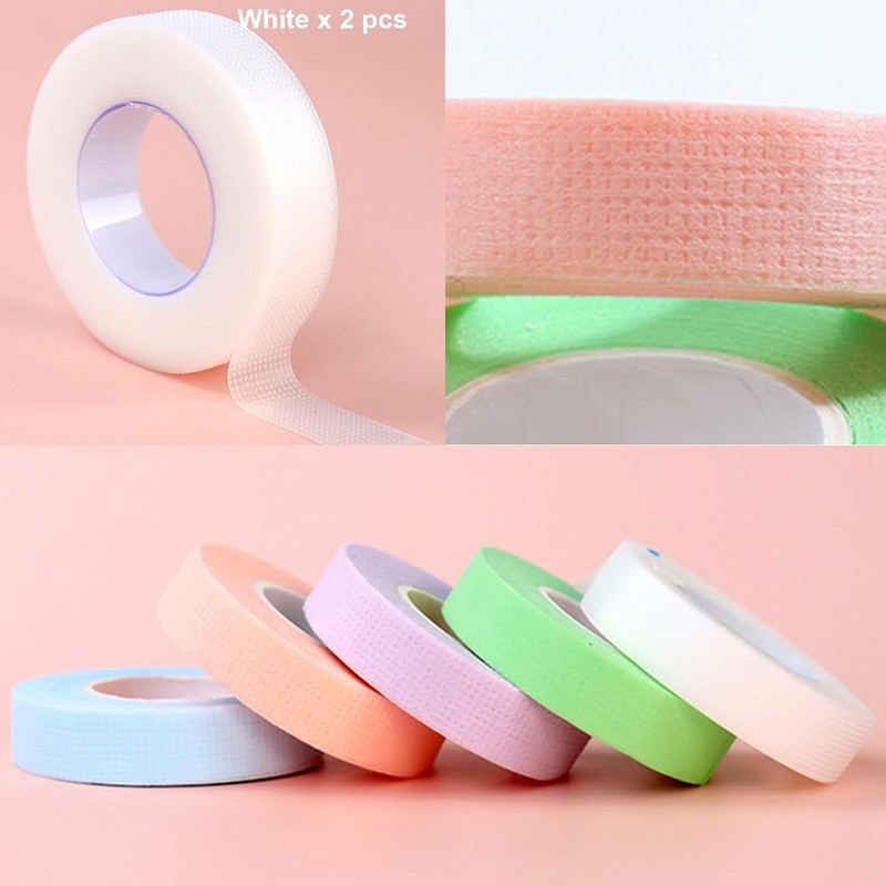 Cintas de Extensión de Pestañas de Micropore, 10 Rollos para