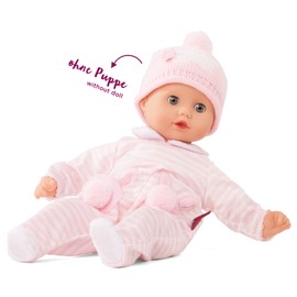 Götz 3403250 Baby Suit Bunny - Doll Clothing Size S - 2-Piece Clothing and Accessory Set for Baby Dolls from 30 - 33 cm