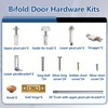 JAXYOOM Bifold Door Hardware Kit 30in for Closet