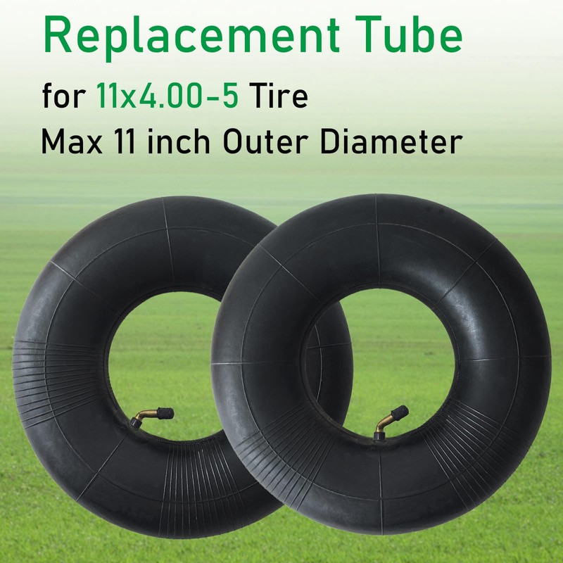 2-Pcs 11x6.00-5 Inner Tube 11x4.00-5 Inner Tube 11x4.50-5