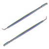 Jaasuee 2-Piece Eyelash Lift Perm Tool Set - Stainless Steel