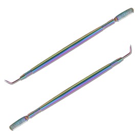 Jaasuee 2-Piece Eyelash Lift Perm Tool Set - Stainless Steel Lash Separator and Tint Tool for Eyelash Perming, Tinting, and Curling