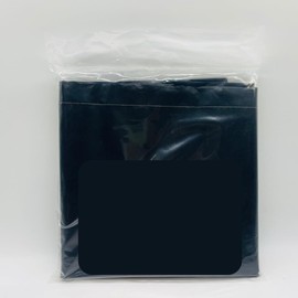 SBS Drop Cloth Black Plastic sheeting Poly Film Farm tarp Prepacks - Industrial Grade 100um/200um - Landscaping Construction Film Garden (2M X 5M 100UM) Waterproof sheeting