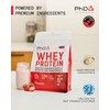PhD PhD Nutrition Whey Powder 1kg Strawberry C with 25g