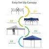 Garvee Pop Up Canopy Tent 10x10 Ft Outdoor Canopy Set