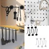 6pcs Magnetic Hooks, 2.2lb 2.8 Inch Long Heavy Duty Magnet