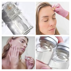 Anti-Aging Solution Hyaluronic Acid Facial Serum with Beauty Infusion Applicator, Face & Neck