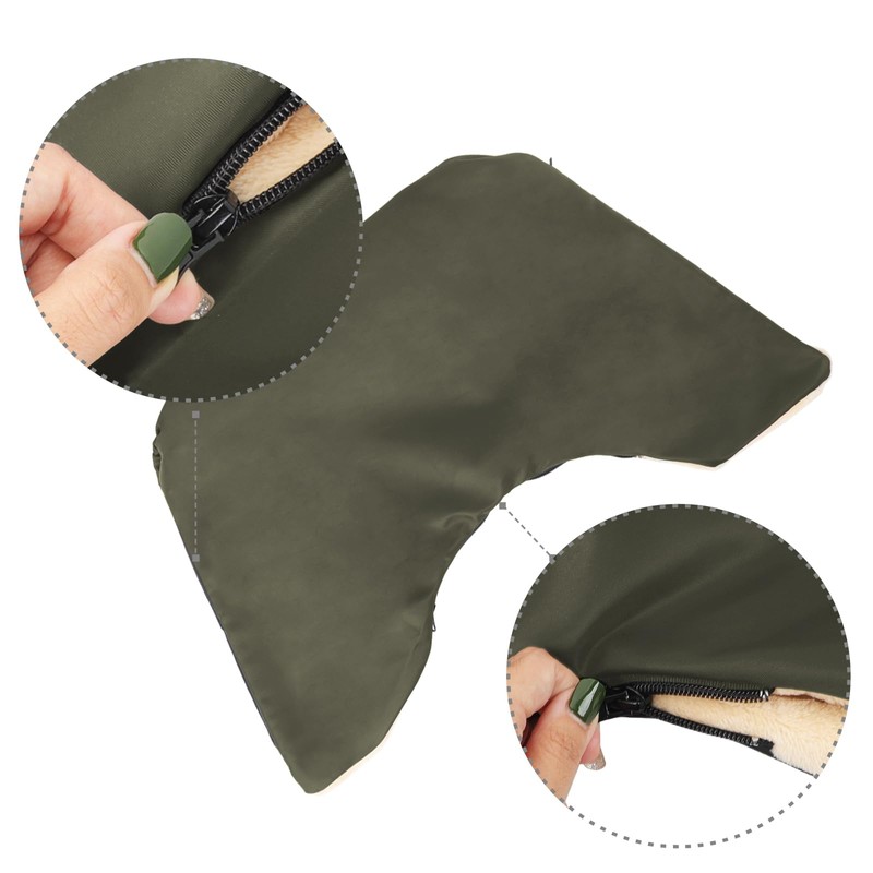 Hand Warmer Pram Gloves Hand Muff with Warm Fleece and