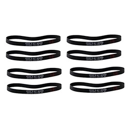 8 Falt Belts Replacement Part for Hoover Models UH70205, UH70935, UH70210, UH70604, UH72630, UH72635, UH71250, UH71251, UH71230 [Part No:- ] # Compare to Part AH20065, 562289001