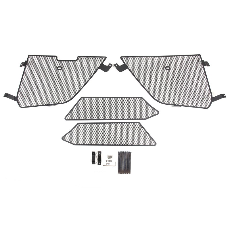 Ynei Black Stainless Side Intake Mesh Grille Insert GUARD Fits