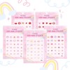 Tomini Kids Nail Sticker Twinkle Jewelry Tattoo, 1 Set, 5 Nail Stickers-A / 투미니 키즈 네일스티커 트윙클 쥬얼리 타투, 1세트, 네일스티커5장-A