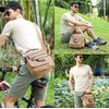 Sunsomen Mens bag Canvas Shoulder Bag Small Messenger Crossbody Bag