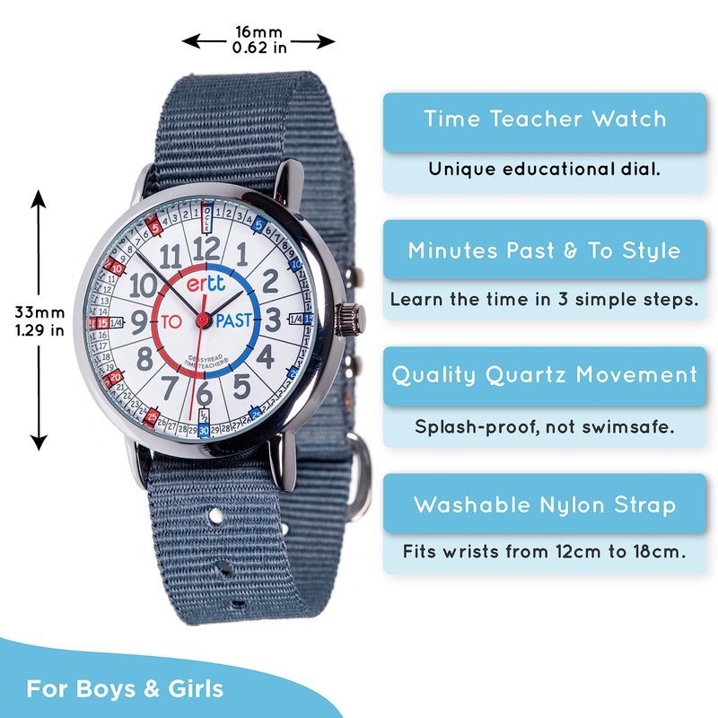 ertt EasyRead Kids Time Teacher Watch - Kids Gifts -