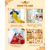 JMHACHY Fall Window Clings - 9 Sheets 149 Pcs Fall