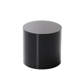 Acrylic Cylinder Display Stand,Black Solid Display Blocks,4*4CM Transparent Acrylic Cylinder Display Stand,Photo Posing Props Display Risers Holder for Photography, Jewelry,Cosmetic,Crafts Show