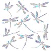 33 pieces anti-collision prism window stickers for bird strikes, prevent
