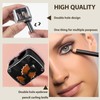 2PCS Makeup Sharpener,Lip Liner Sharpene,Eyeliner Sharpener, Dual Cosmetic Pencil Sharpener