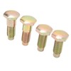 4PCS Car Seat Belt Bolts High Strength 13/16in Head Reliable