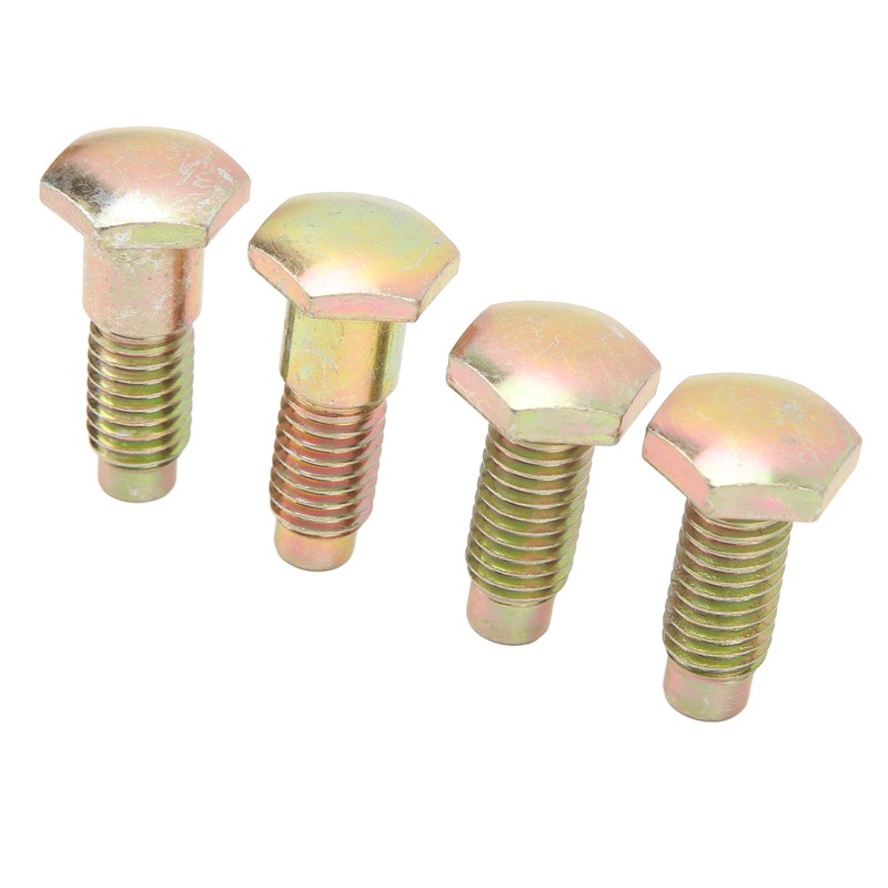 4PCS Car Seat Belt Bolts High Strength 13/16in Head Reliable