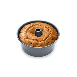 Fox Run Non-Stick Angel Food Cake Pan With Removable Bottom, 10 x 10 x 4.5 inches, Metallic