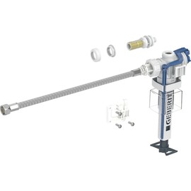 Geberit Float Tap Type 383 with Side Water Connection 3/8 Inch Brass Shaft 240.785.00.5