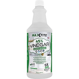 MAXTITE Ultra-Strength 45% Vinegar for Home & Garden Cleaning (32 oz Bottle)