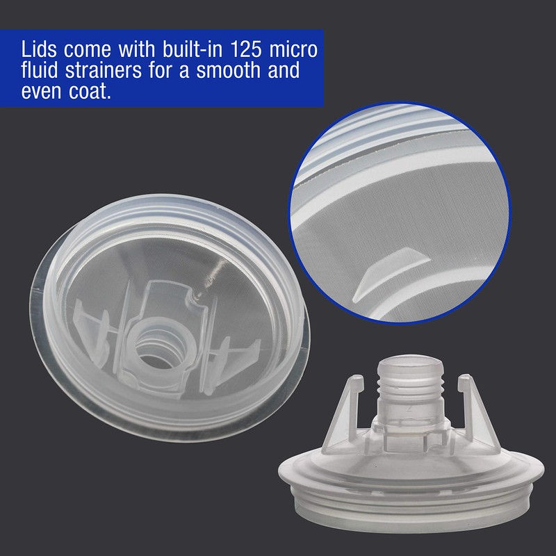 Master Paint System MPS Disposable Paint Spray Gun Cup Liners
