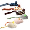 ASIRYVA 6 Pack Catnip Mouse Toys for Indoor Cats, Catnip